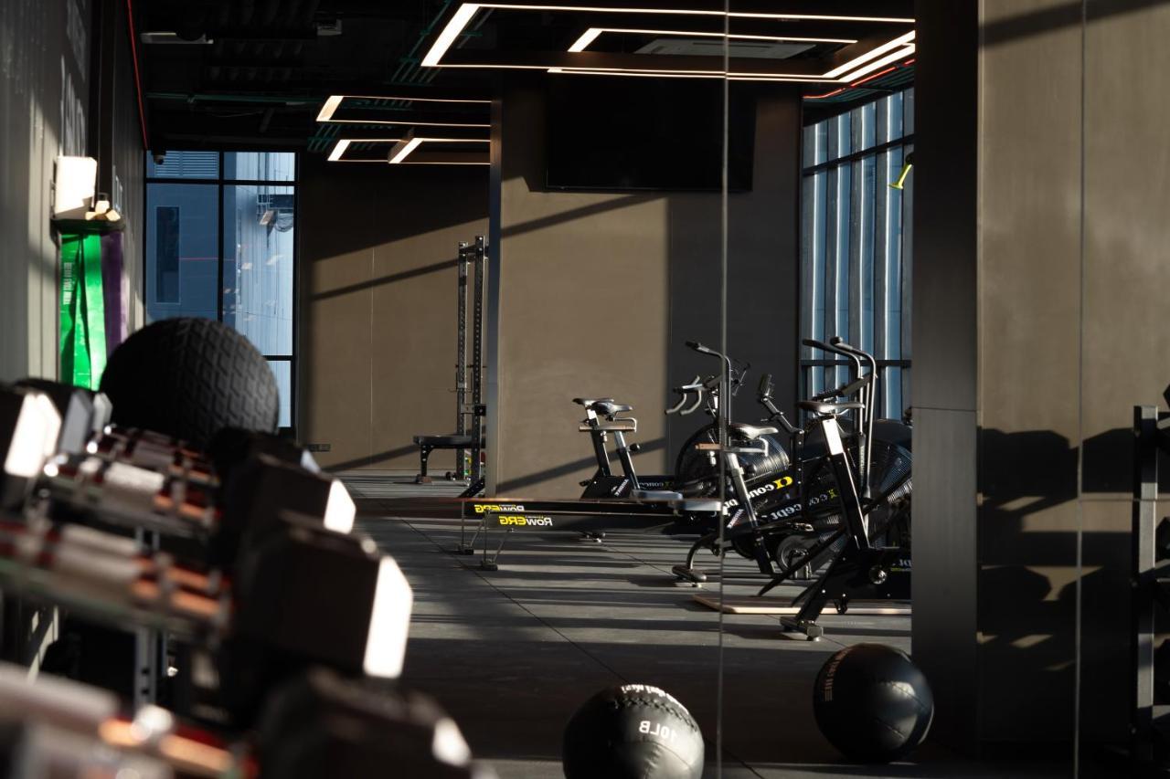 Silq Hotel & Residence, Managed By The Ascott Limited Bangkok Exterior photo The gym at the hotel