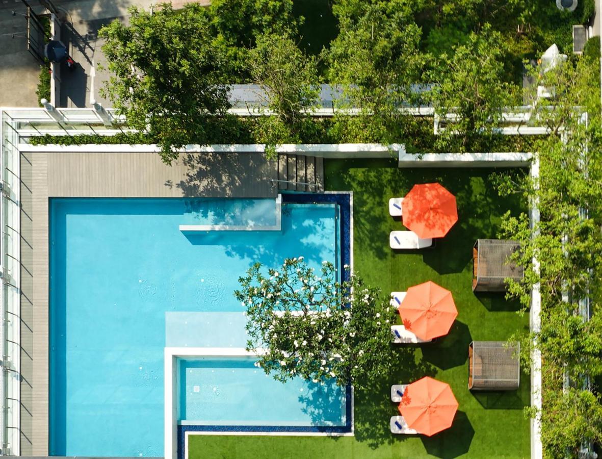 Silq Hotel & Residence, Managed By The Ascott Limited Bangkok Exterior photo The rooftop pool at the Hotel