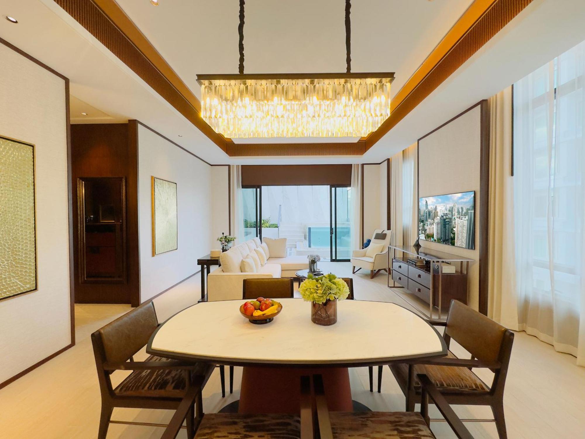 Silq Hotel & Residence, Managed By The Ascott Limited Bangkok Room photo A suite at the Ritz-Carlton, Maldives